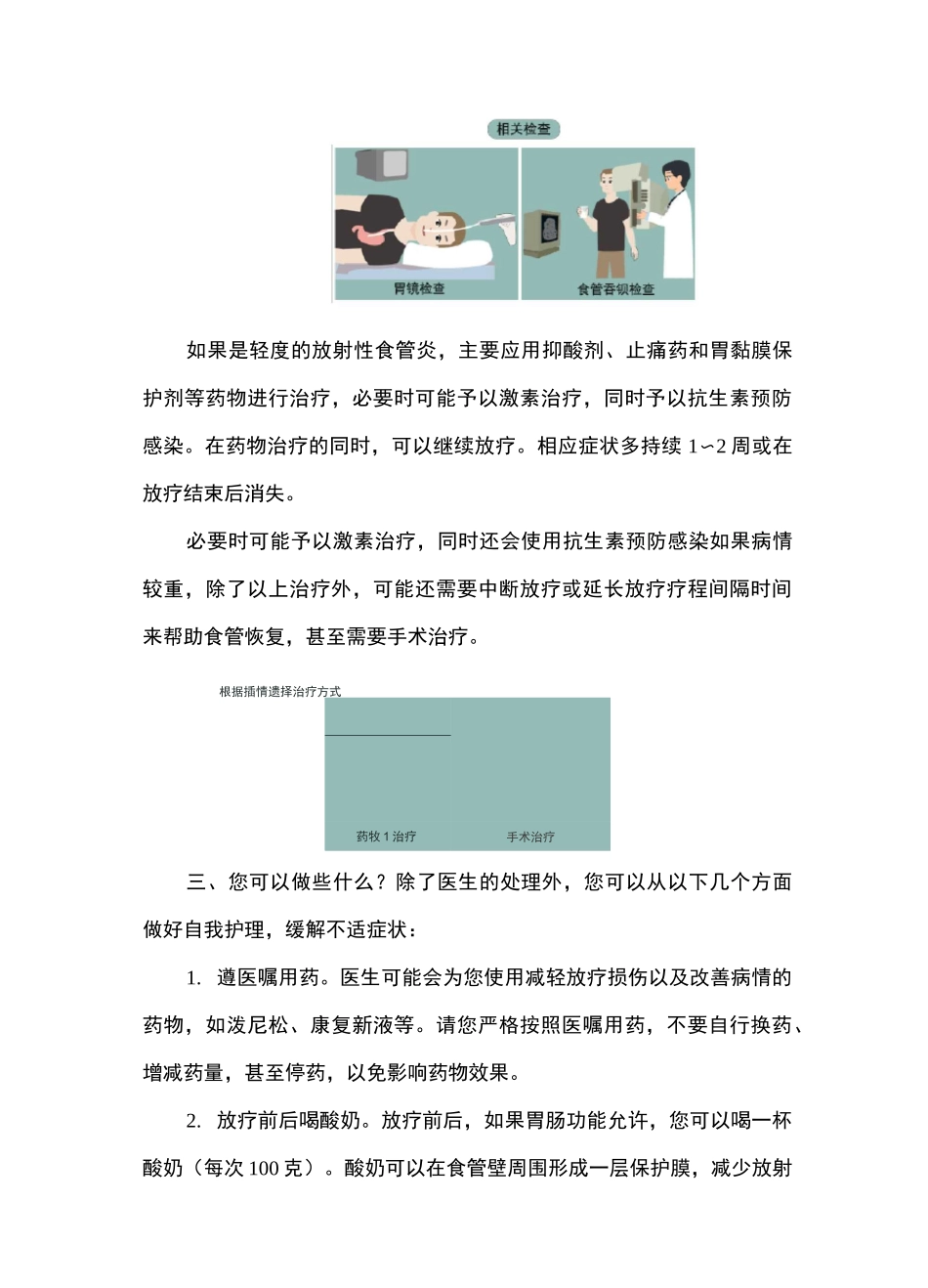 放射性食管炎健康宣传知识_第2页