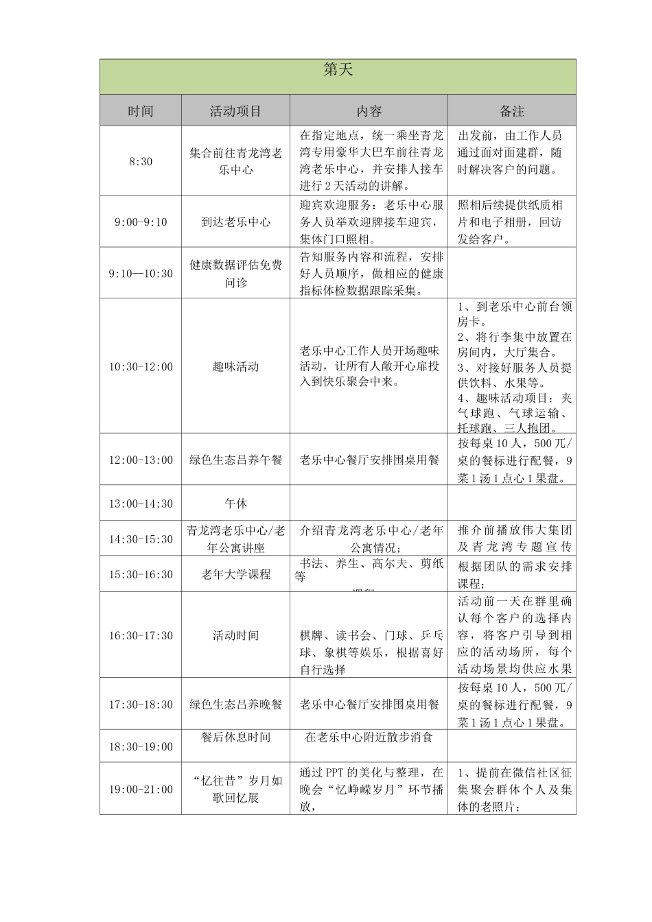 老年俱乐部活动方案_第2页
