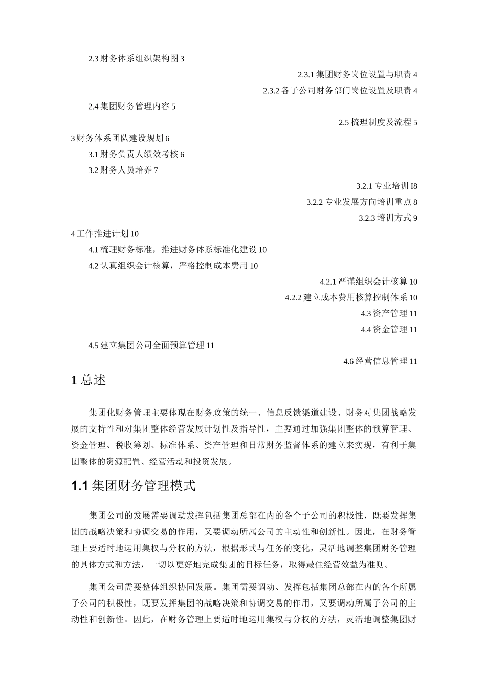 集团财务发展战略规划纲要._第2页