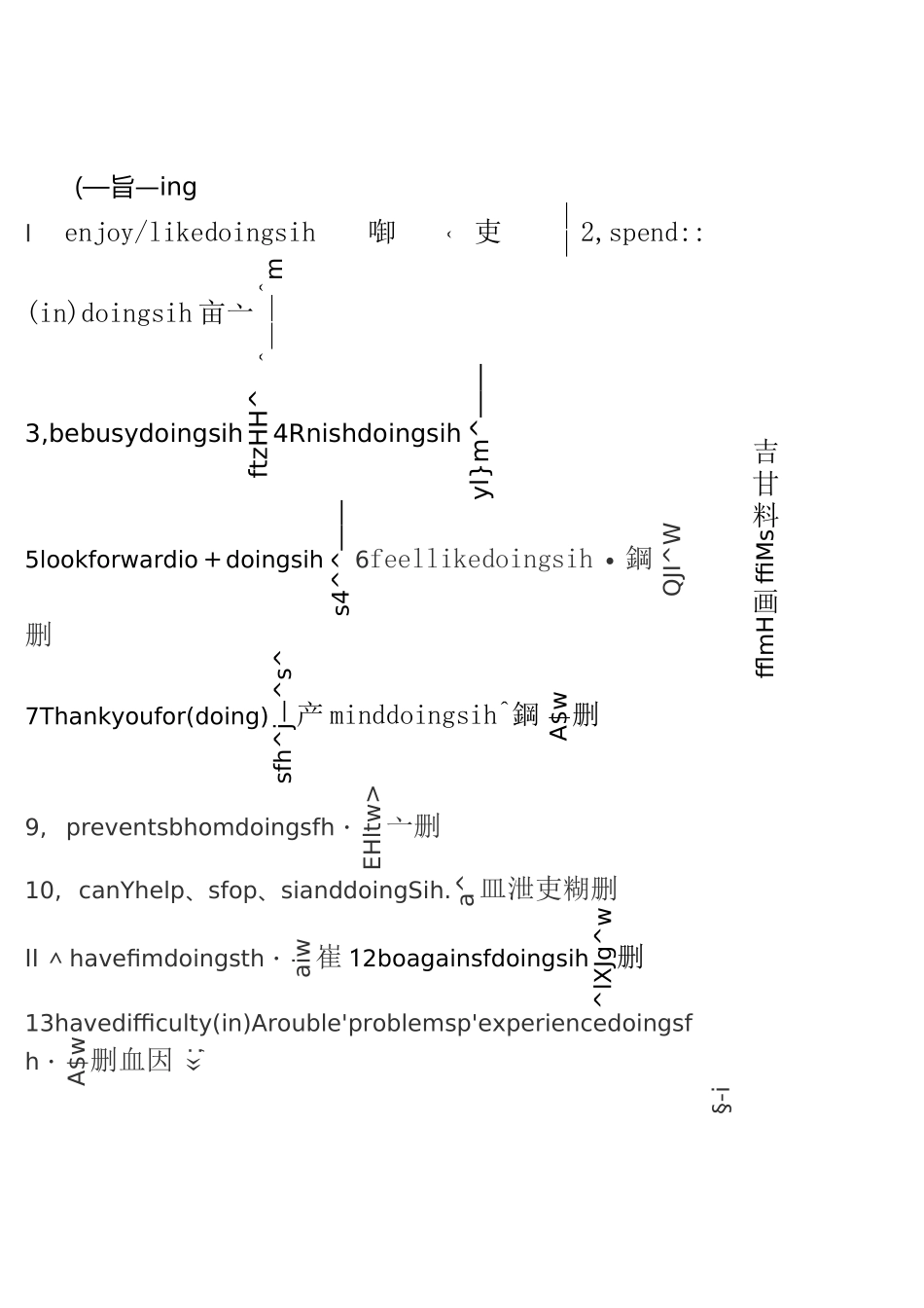 初中英语常见固定搭配汇总_第1页