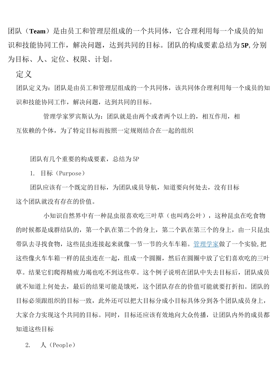 团队建设总结为5P_第1页