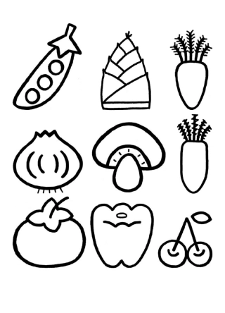 宝宝填充画涂色画涂色本打印版7