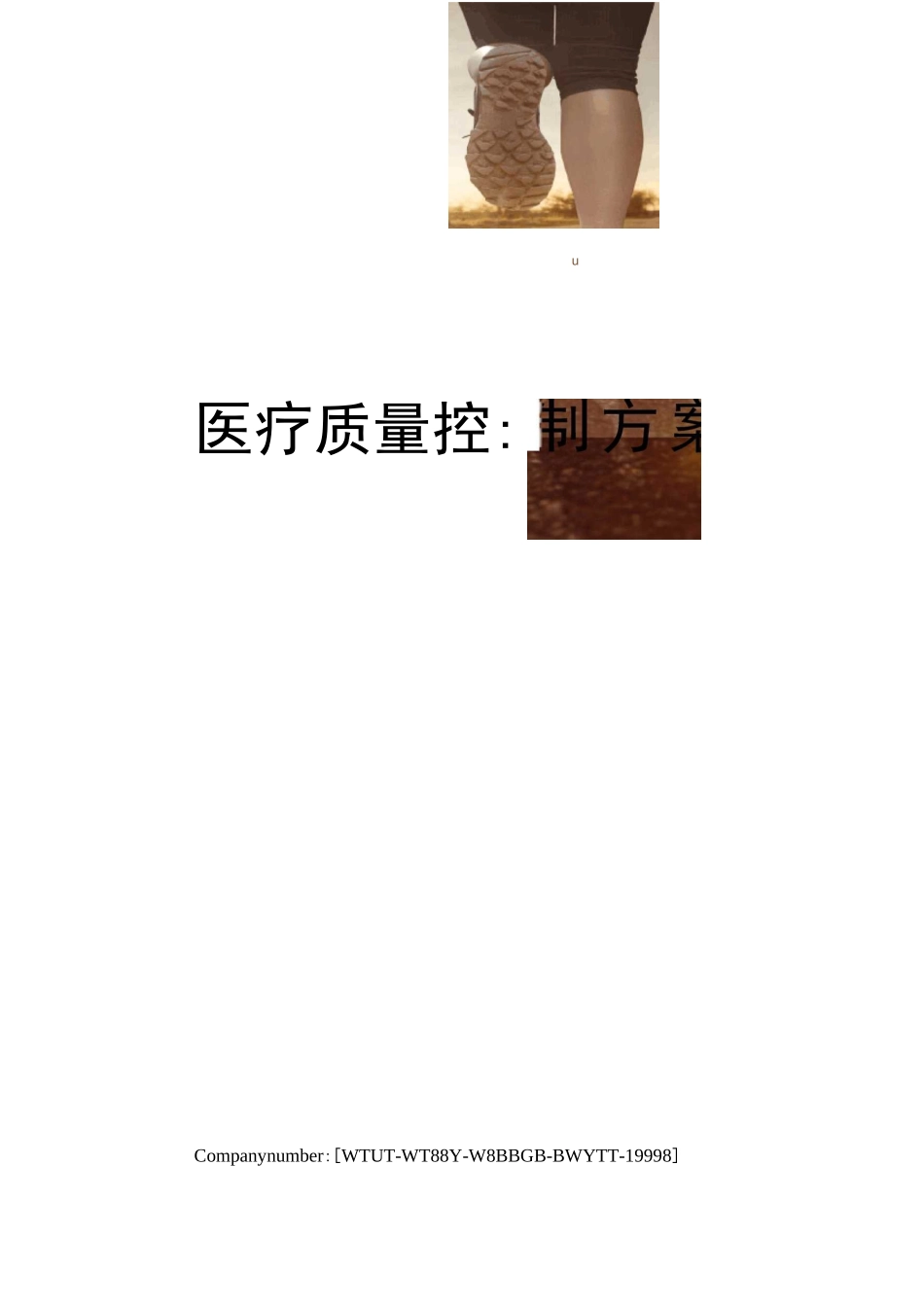 医疗质量控制方案_第1页