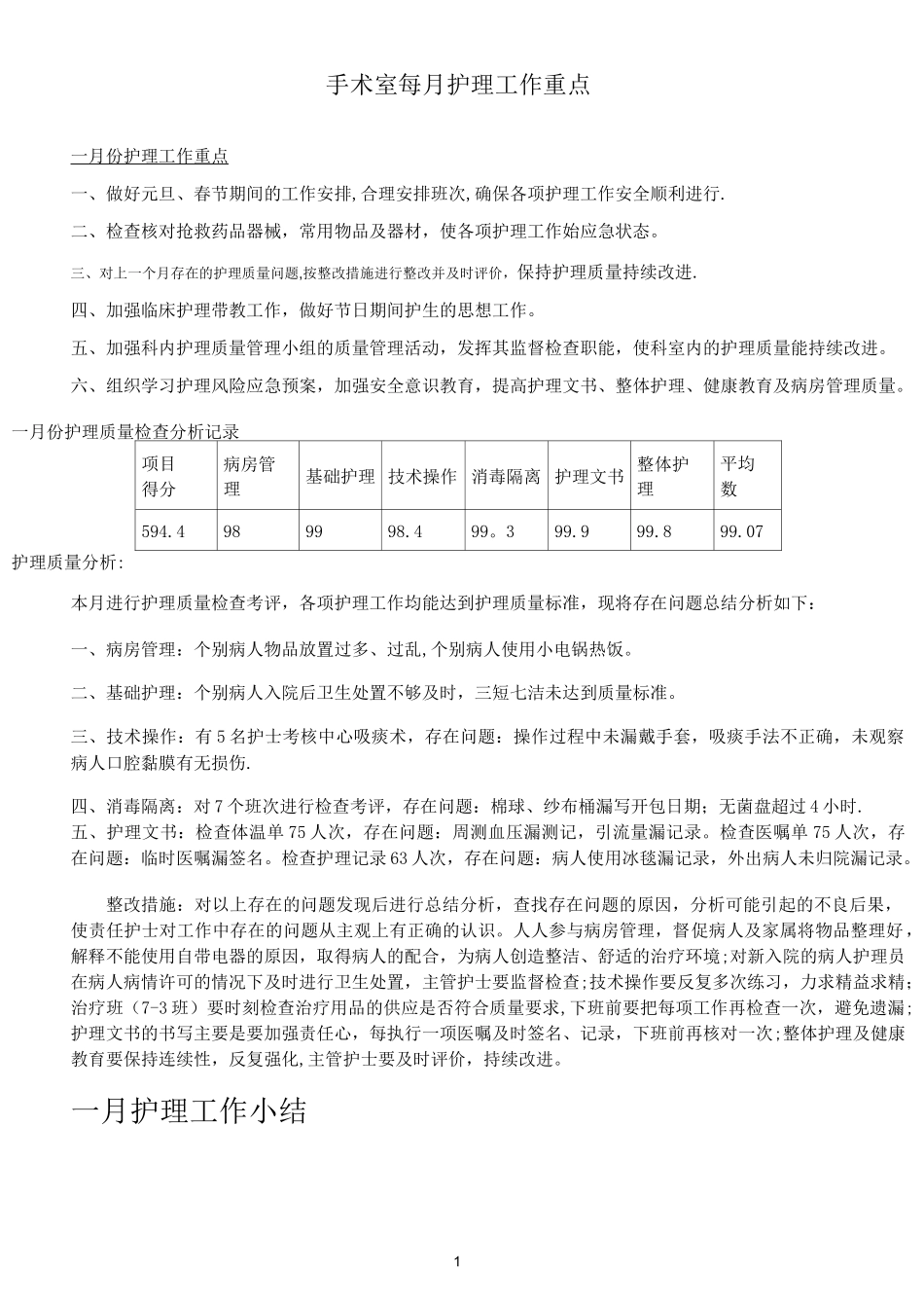手术室每月护理工作重点_第1页