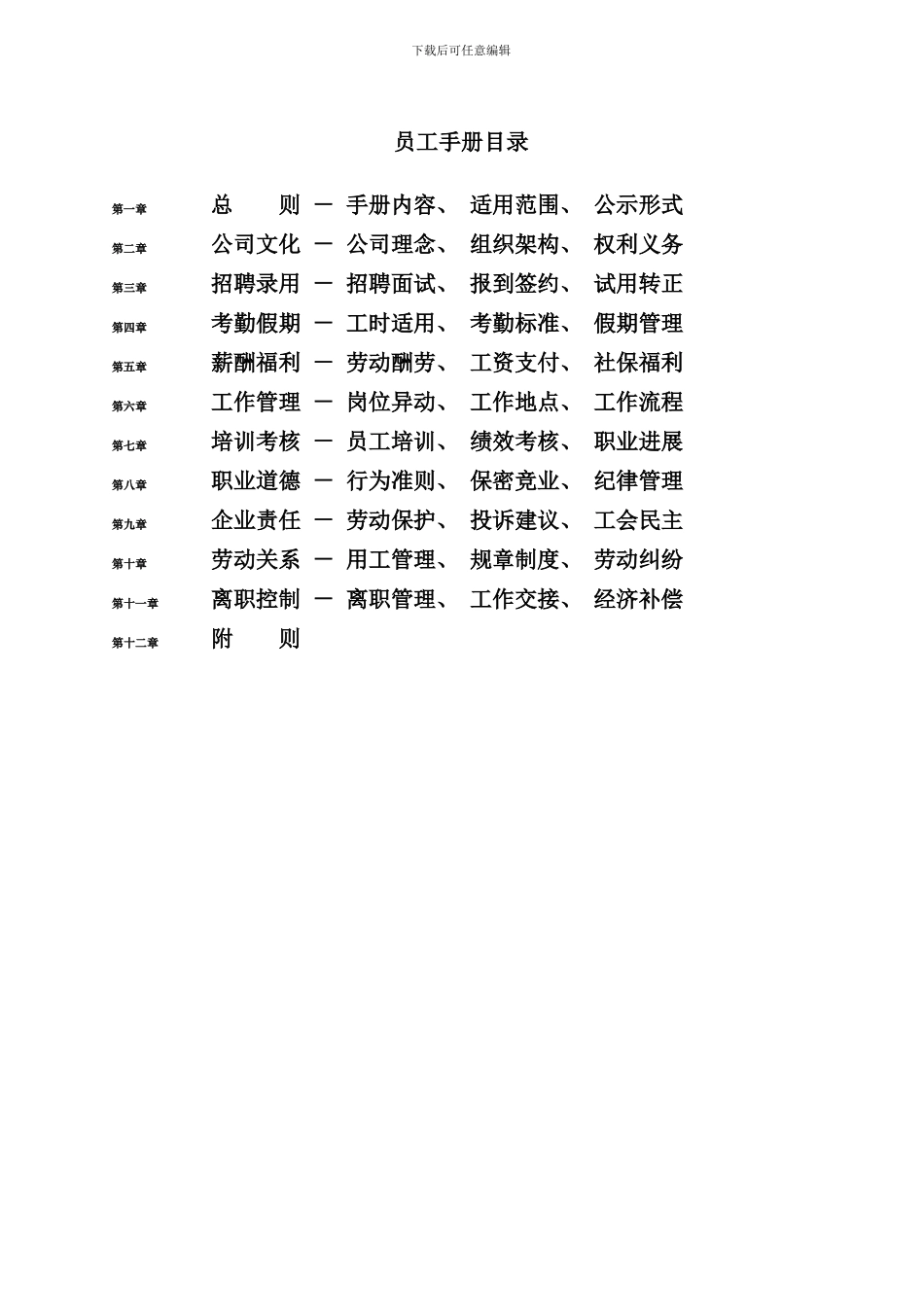 员工手册目录_第3页