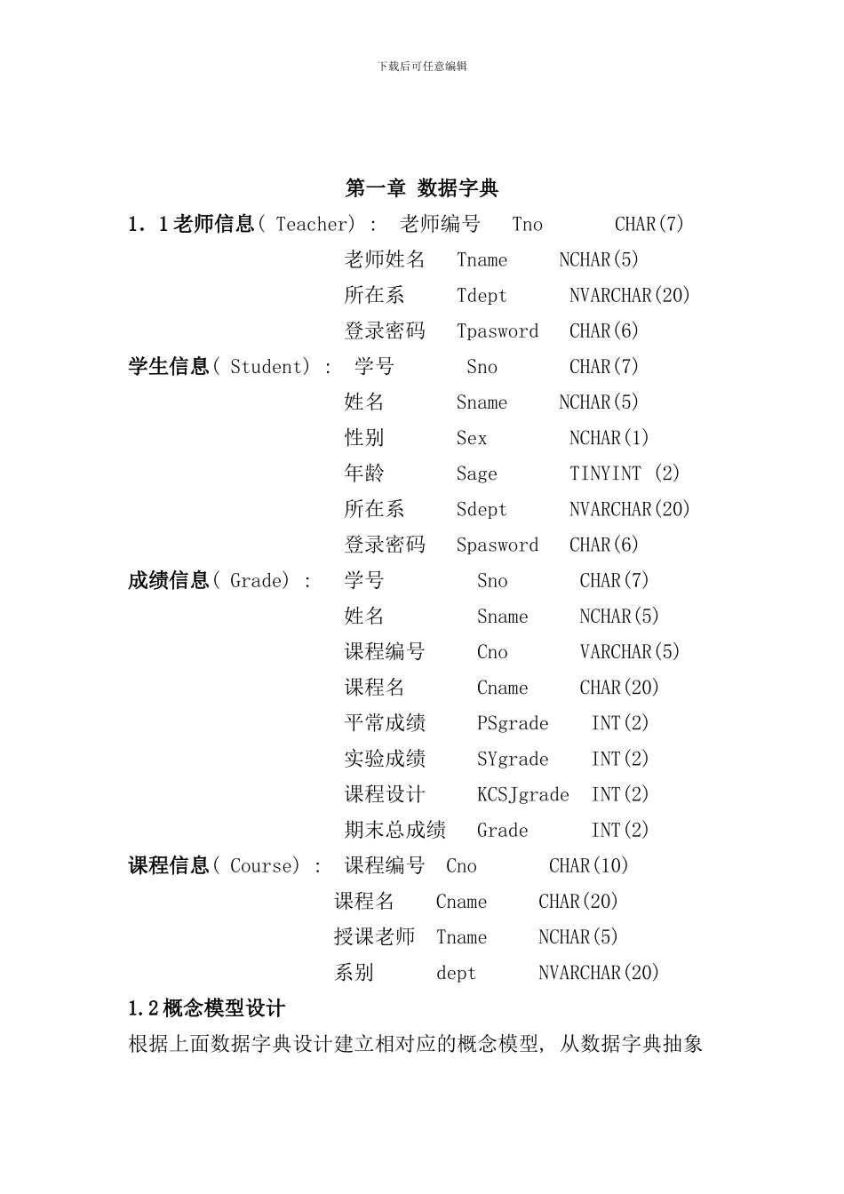 学生成绩管理系统测试报告样本_第2页
