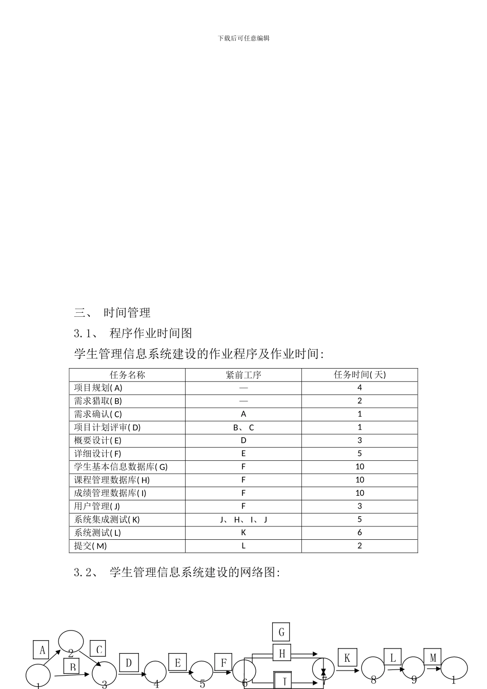学生管理信息系统项目管理样本_第2页