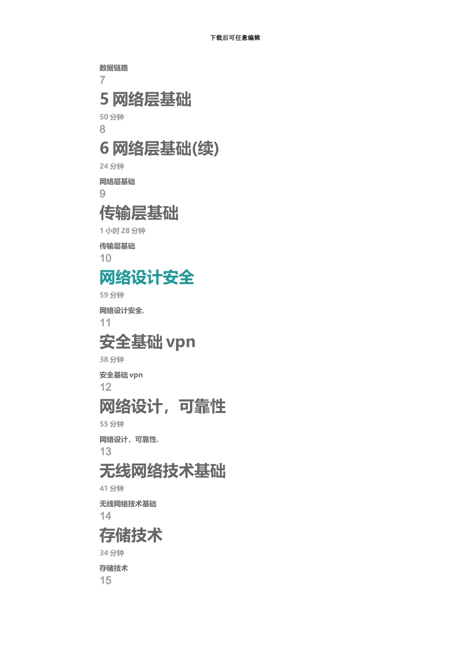 学院网络工程师天修炼实战视频课程_第3页