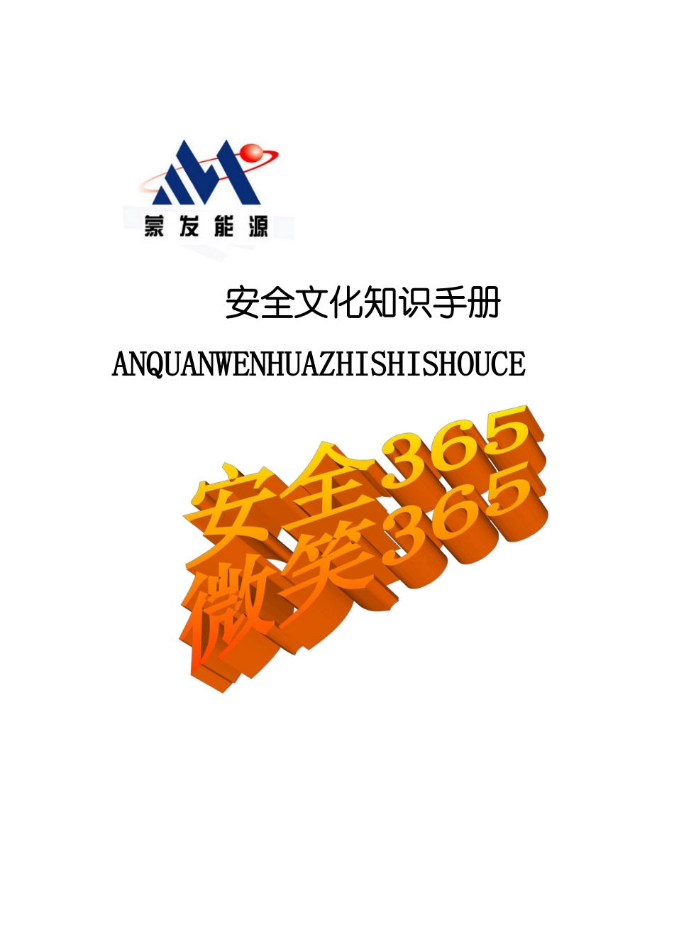 安全文化知识手册模板模板_第2页