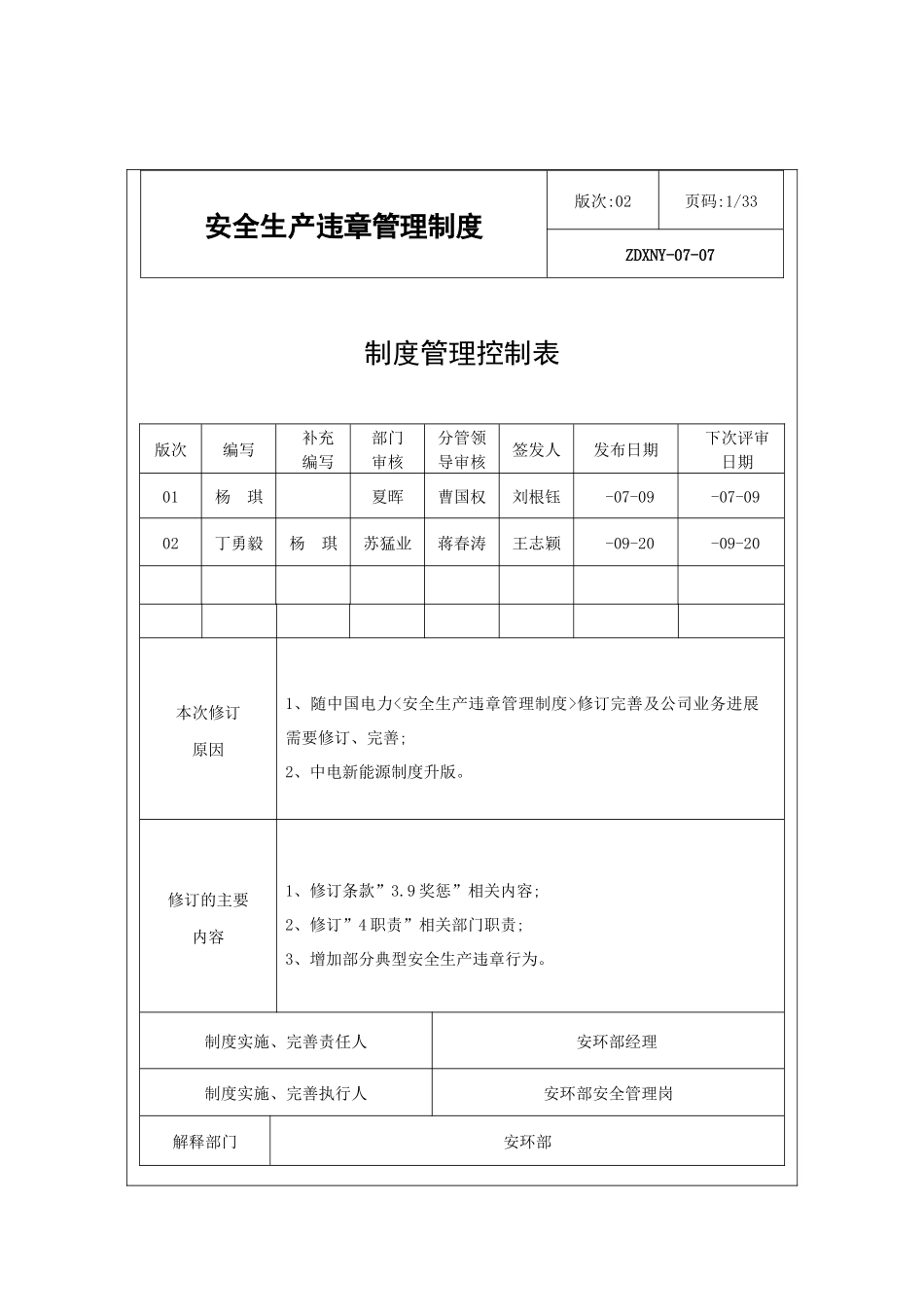 安全生产违章管理制度汇编_第2页