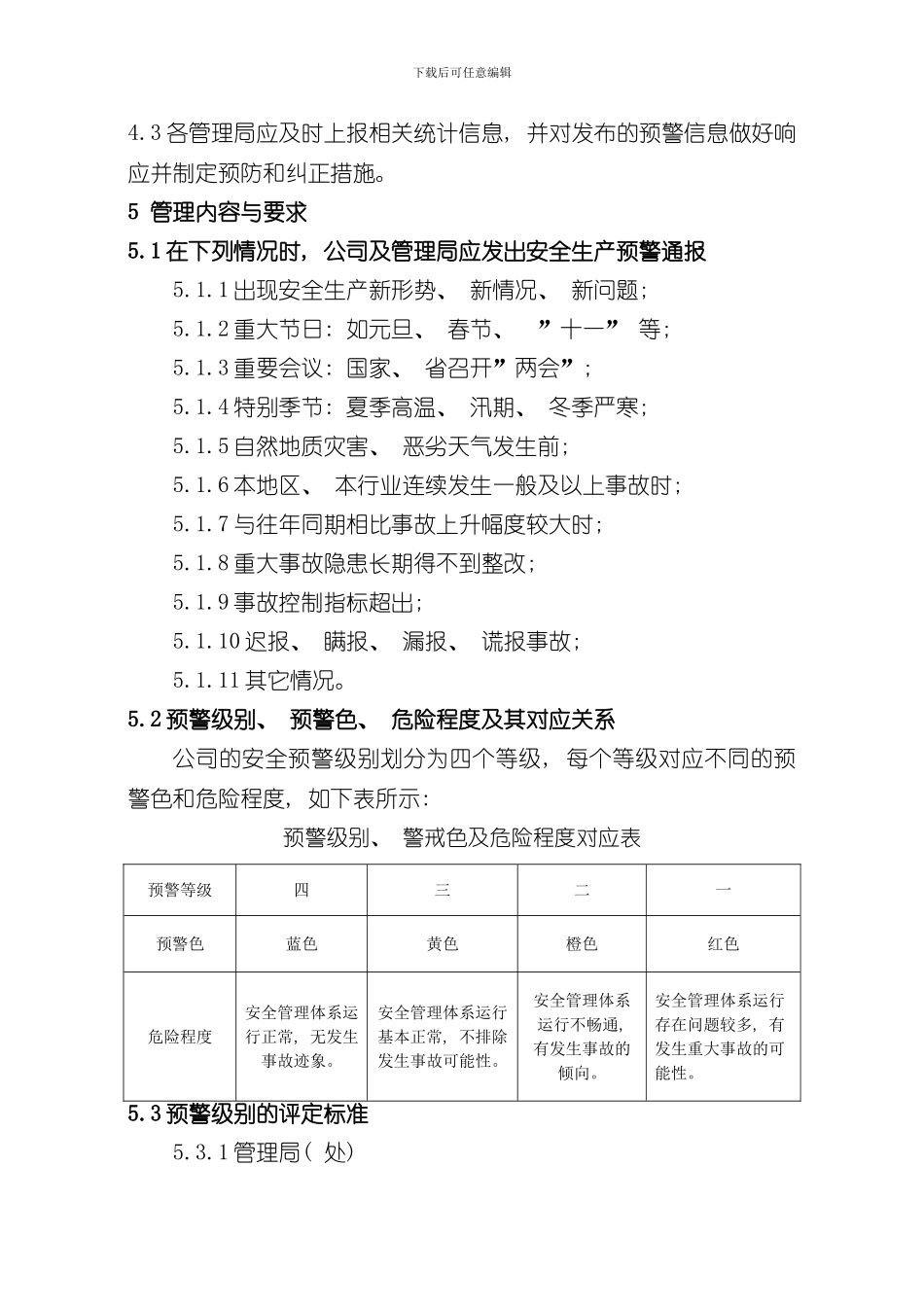 安全生产预警和突发事件管理制度样本_第2页