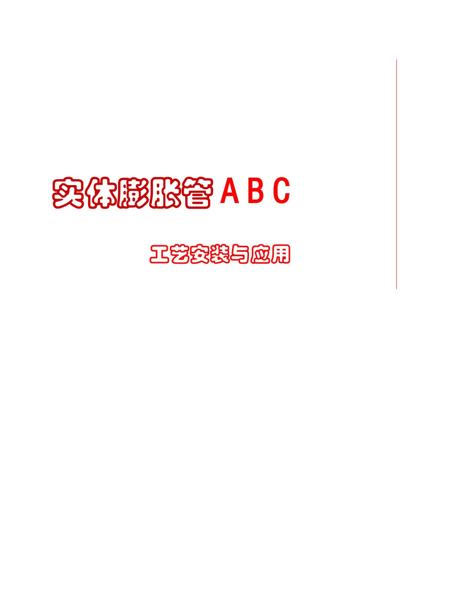 实体膨胀管工艺安装与应用模板_第2页