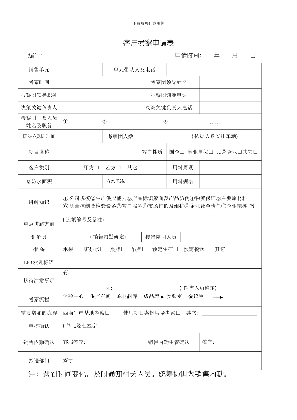 客户考察流程样本_第3页