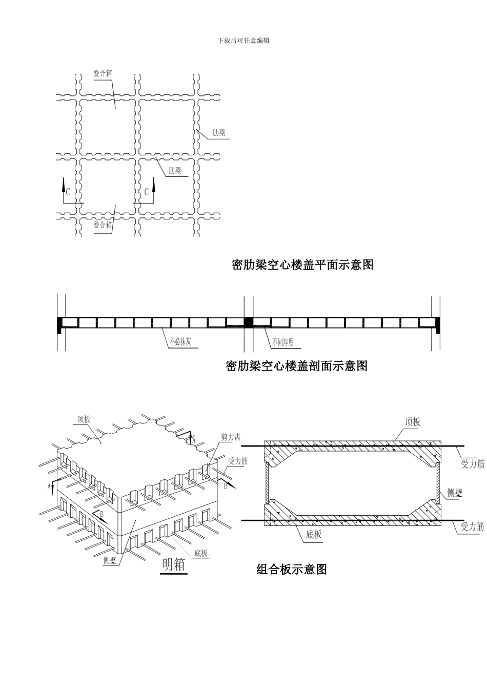 密肋梁空心楼盖施工工法样本_第3页
