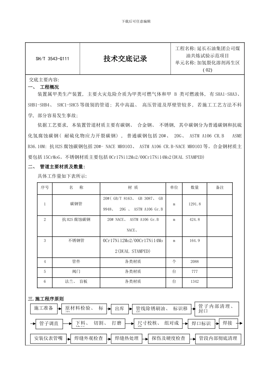 工艺管道区交底样本_第1页