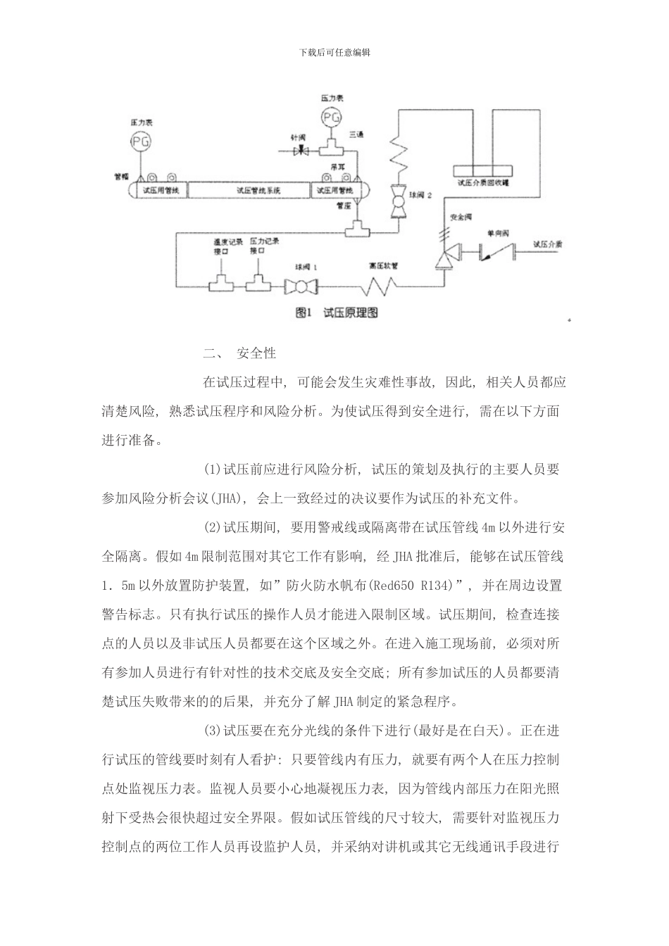 工艺管道试压样本_第2页