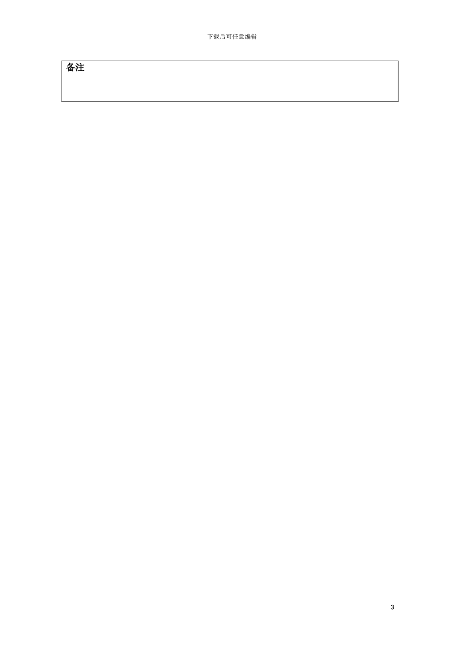 市场专员岗位说明书模板_第3页