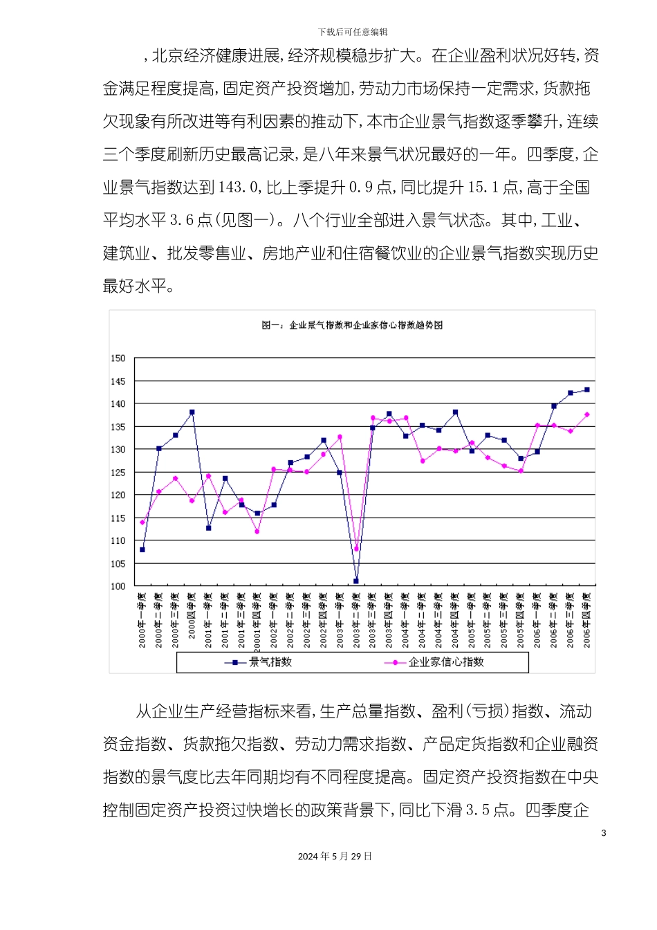 市四季度企业景气调查报告_第3页