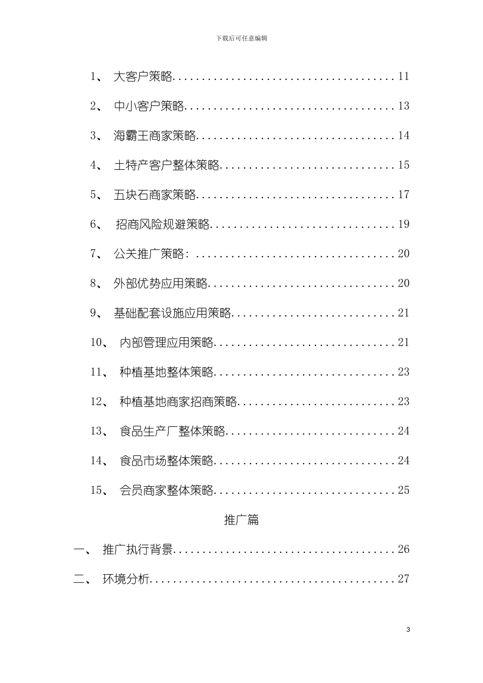 市场招商方案模板_第3页