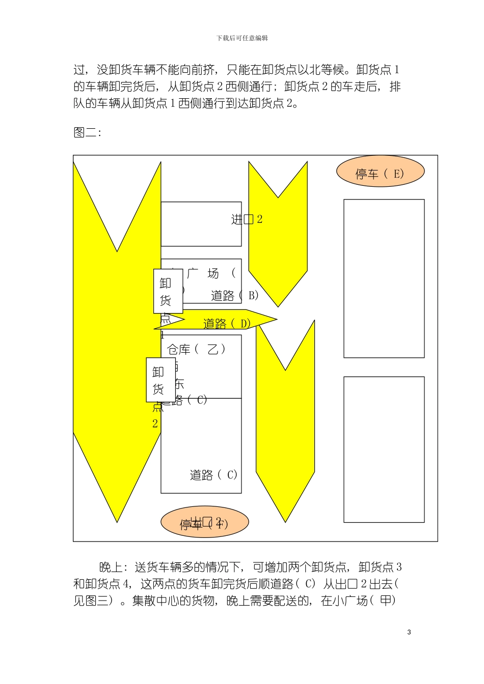 市场物流动线规划方案模板_第3页