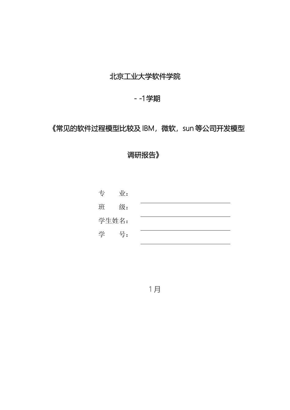 常见的软件过程模型比较及IBM微软sun等公司开发模型调研报告_第2页