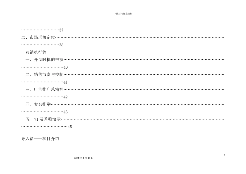 广场前期营销策划报告_第3页