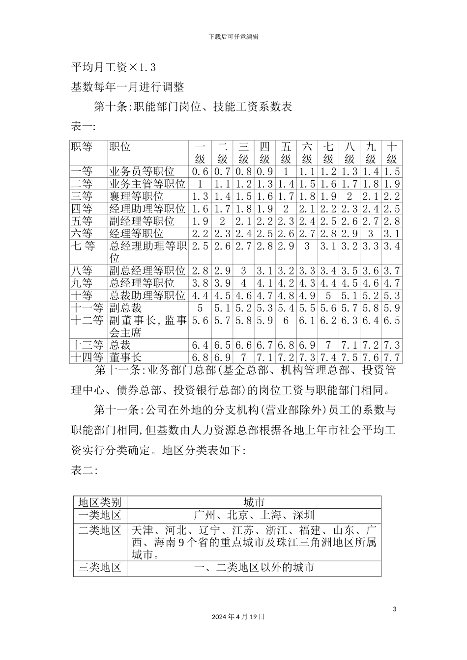 广州证券工资改革方案(2)_第3页