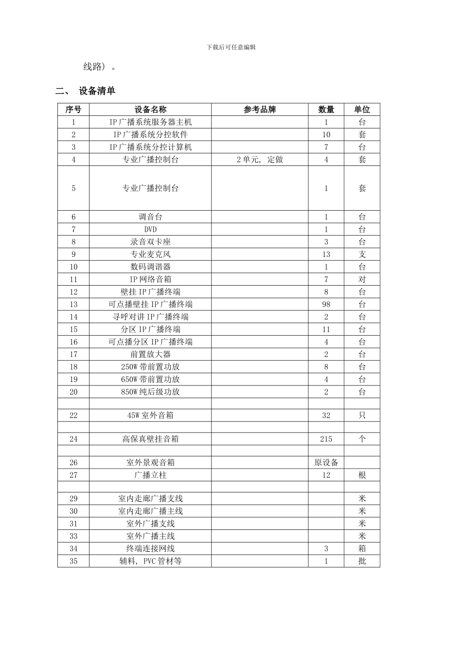 广播设计方案样本_第2页