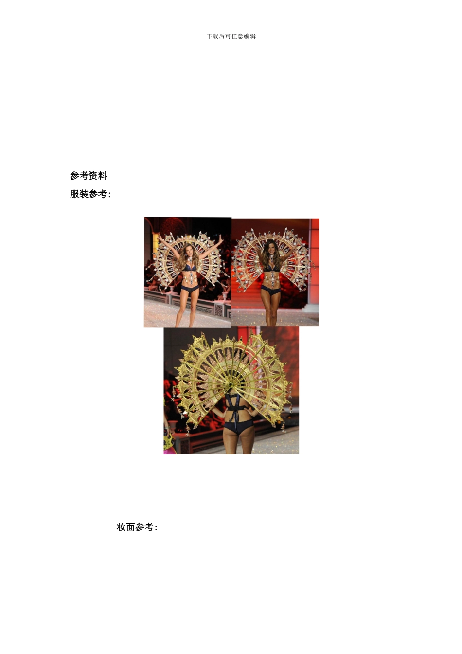 广西艺术学院服装形象设计毕业设计摄影策划方案灵感样本_第3页