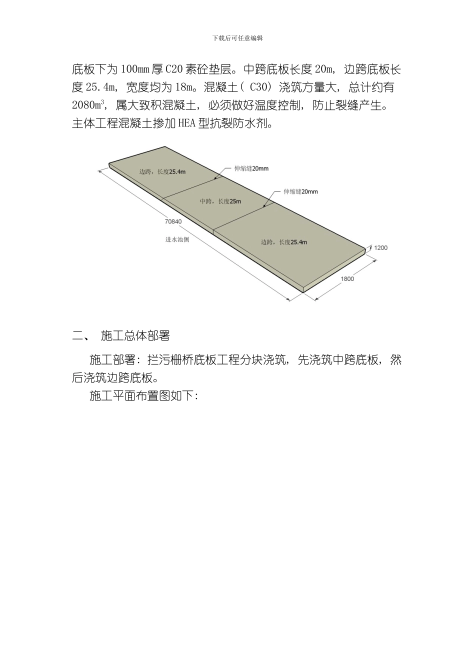 底板施工专业资料模板_第2页