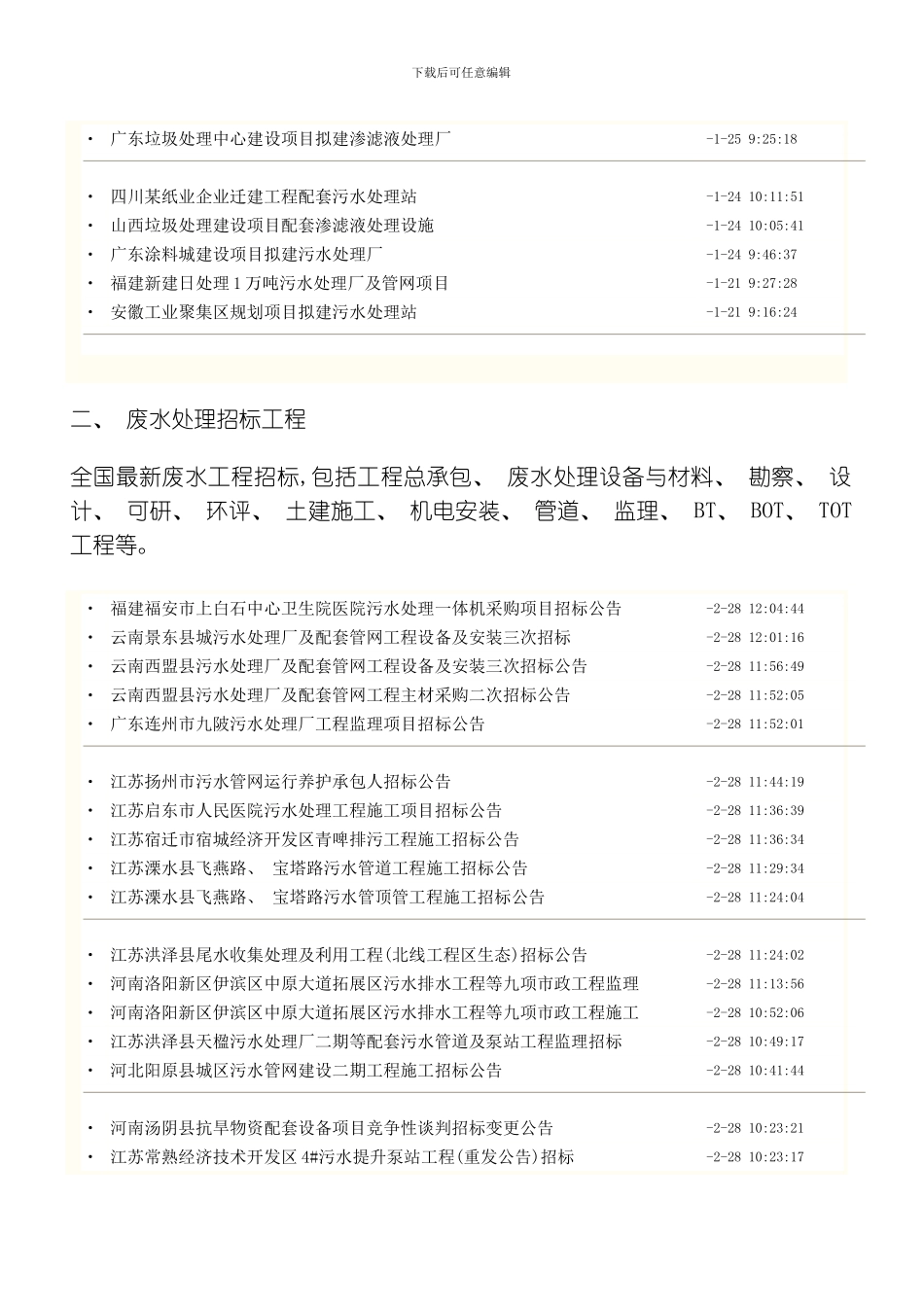 废水处理工程模板_第3页