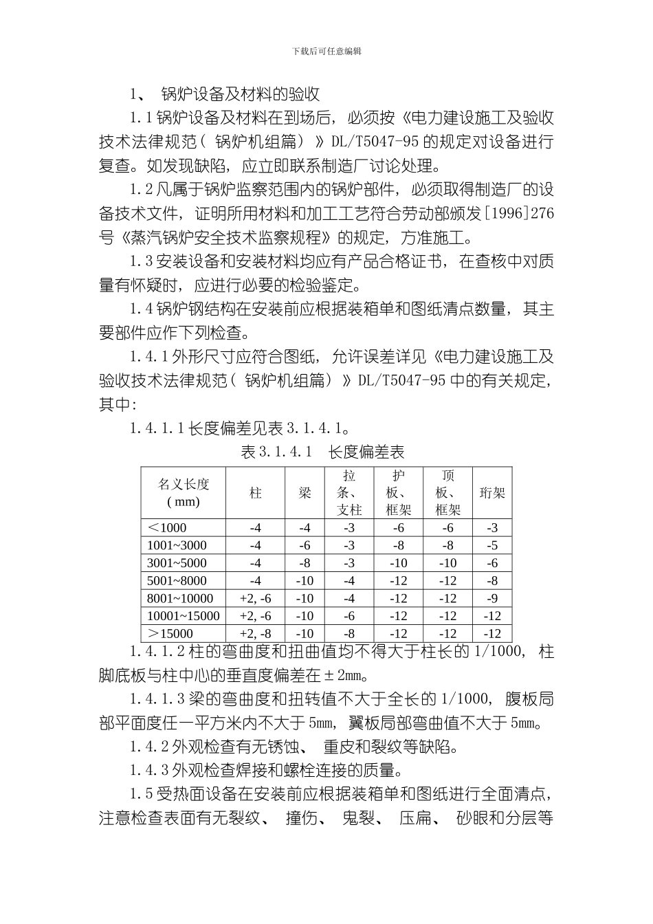 废热锅炉检验和试验方案模板_第2页