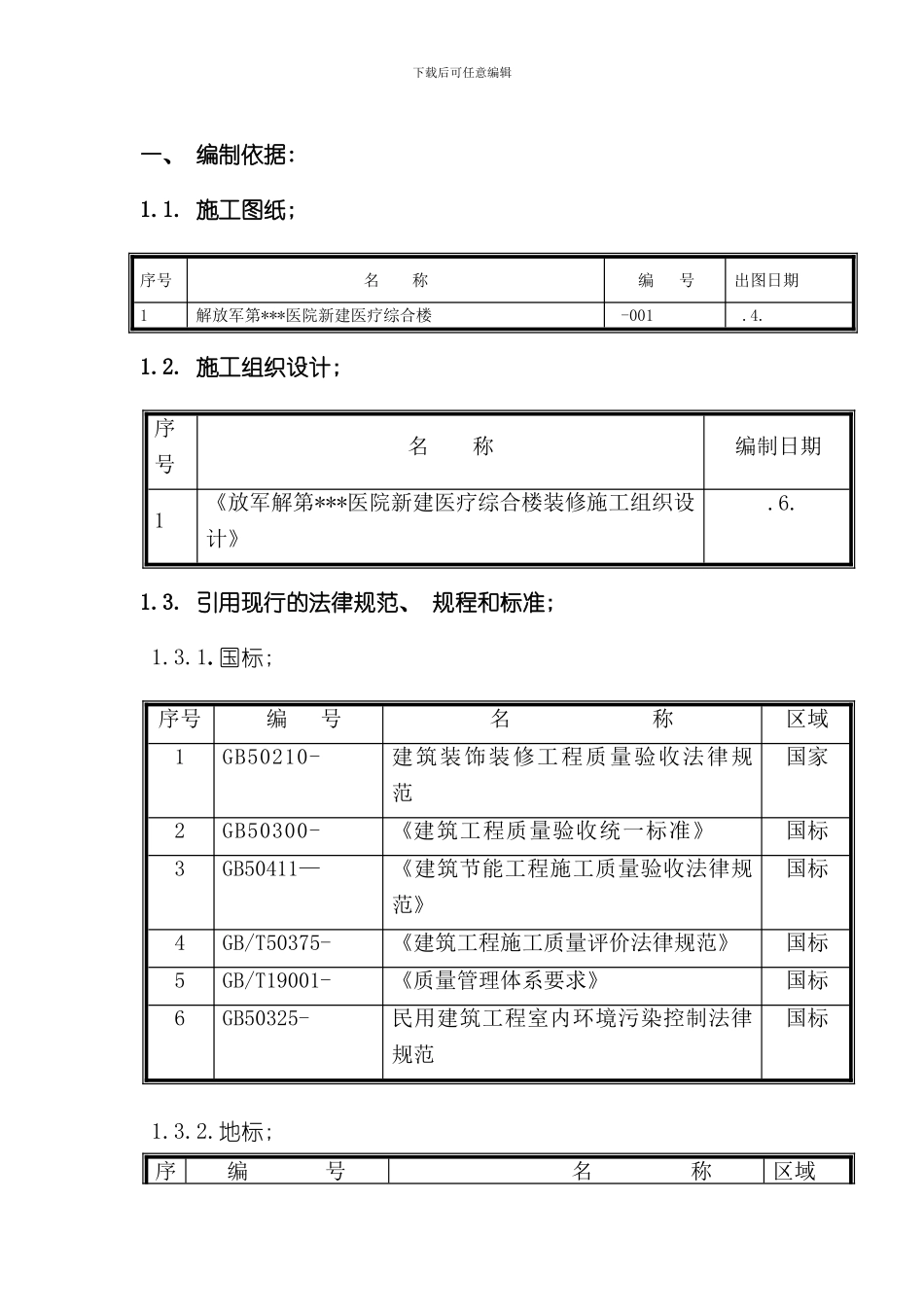 建不锈钢栏杆施工组织设计模板_第3页