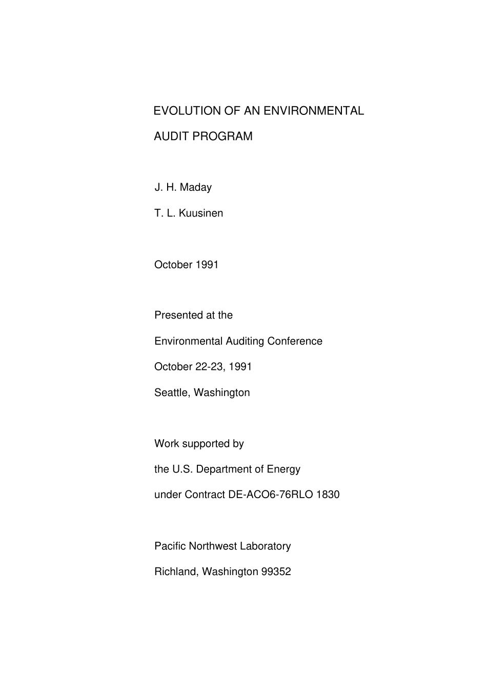 环境会计方面的外文文献汇总_第1页