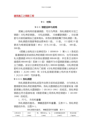 建筑施工之材料模板