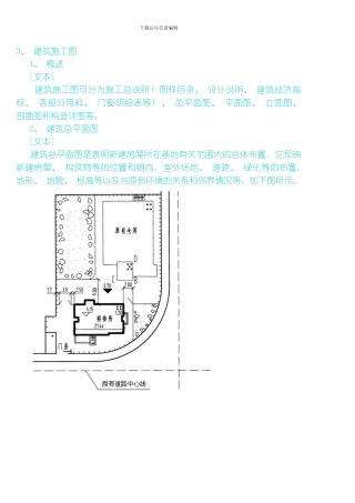 建筑施工图入门模板