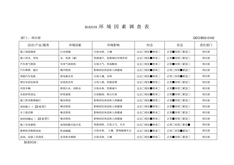 环境因素调查表已填内容_第2页