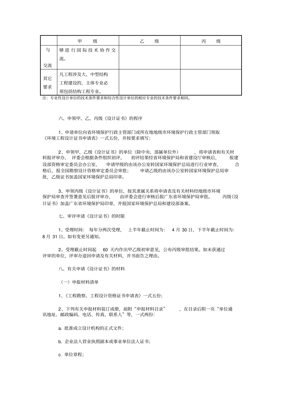 环境工程设计资质管理程序_第3页