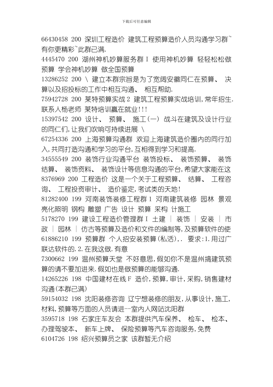 建筑类行业研讨群建筑模板_第2页