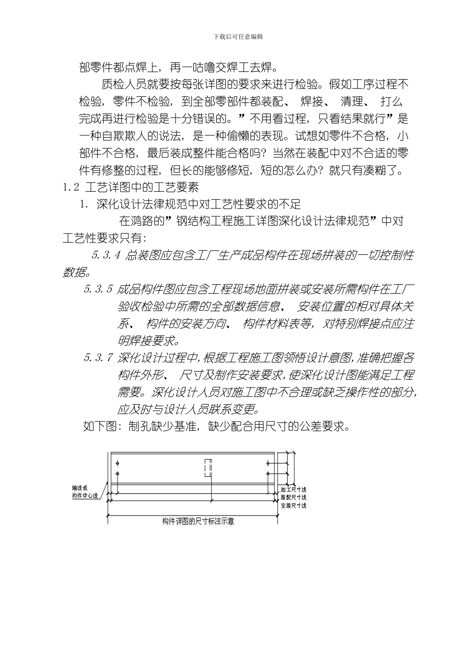 建筑钢结构施工详图模板_第3页
