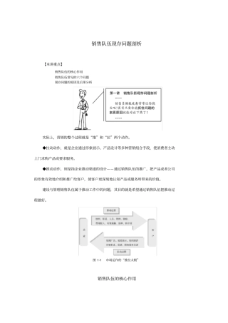 现代企业销售管理与模式分析