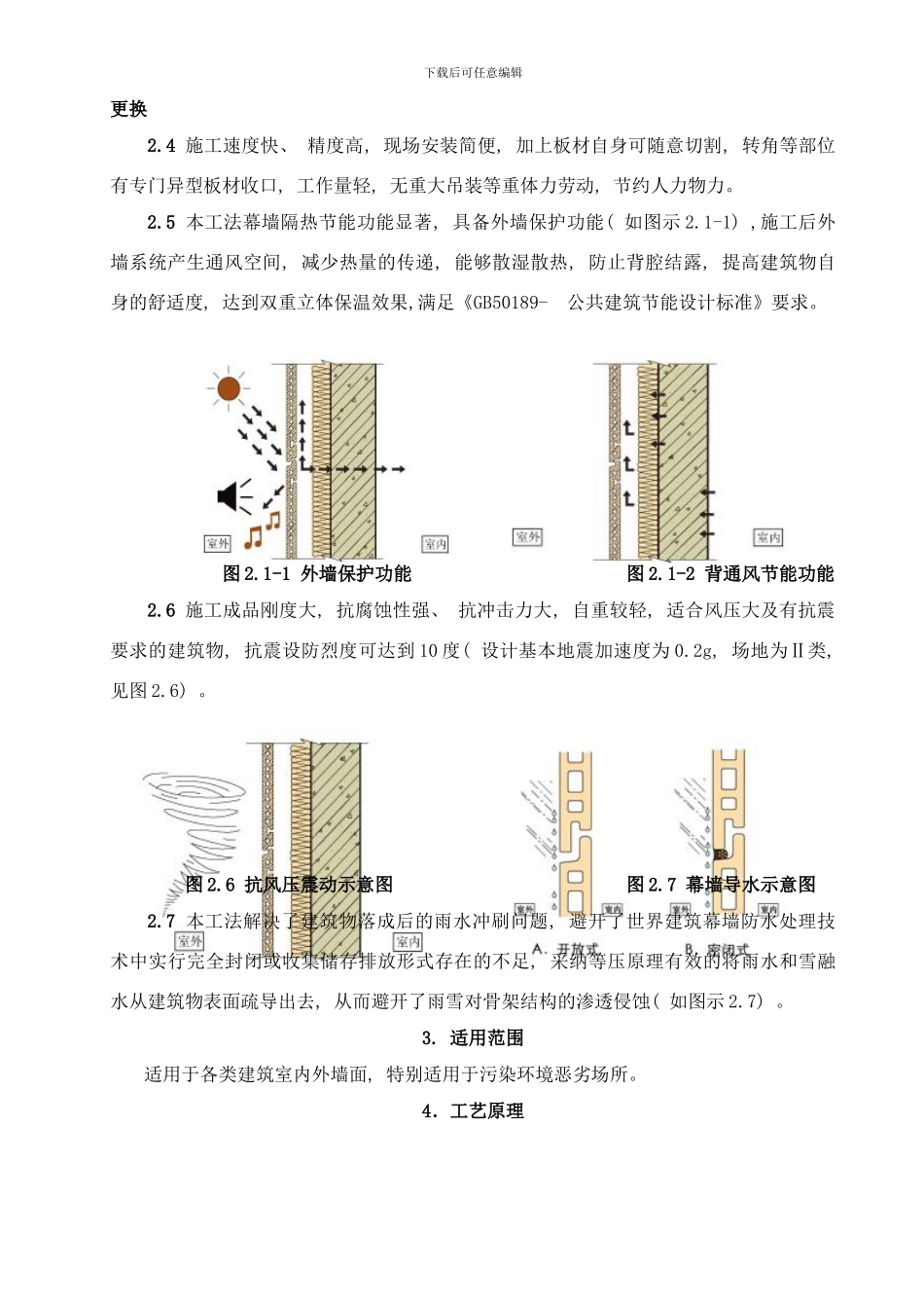 开缝式陶土板幕墙施工工法样本_第2页