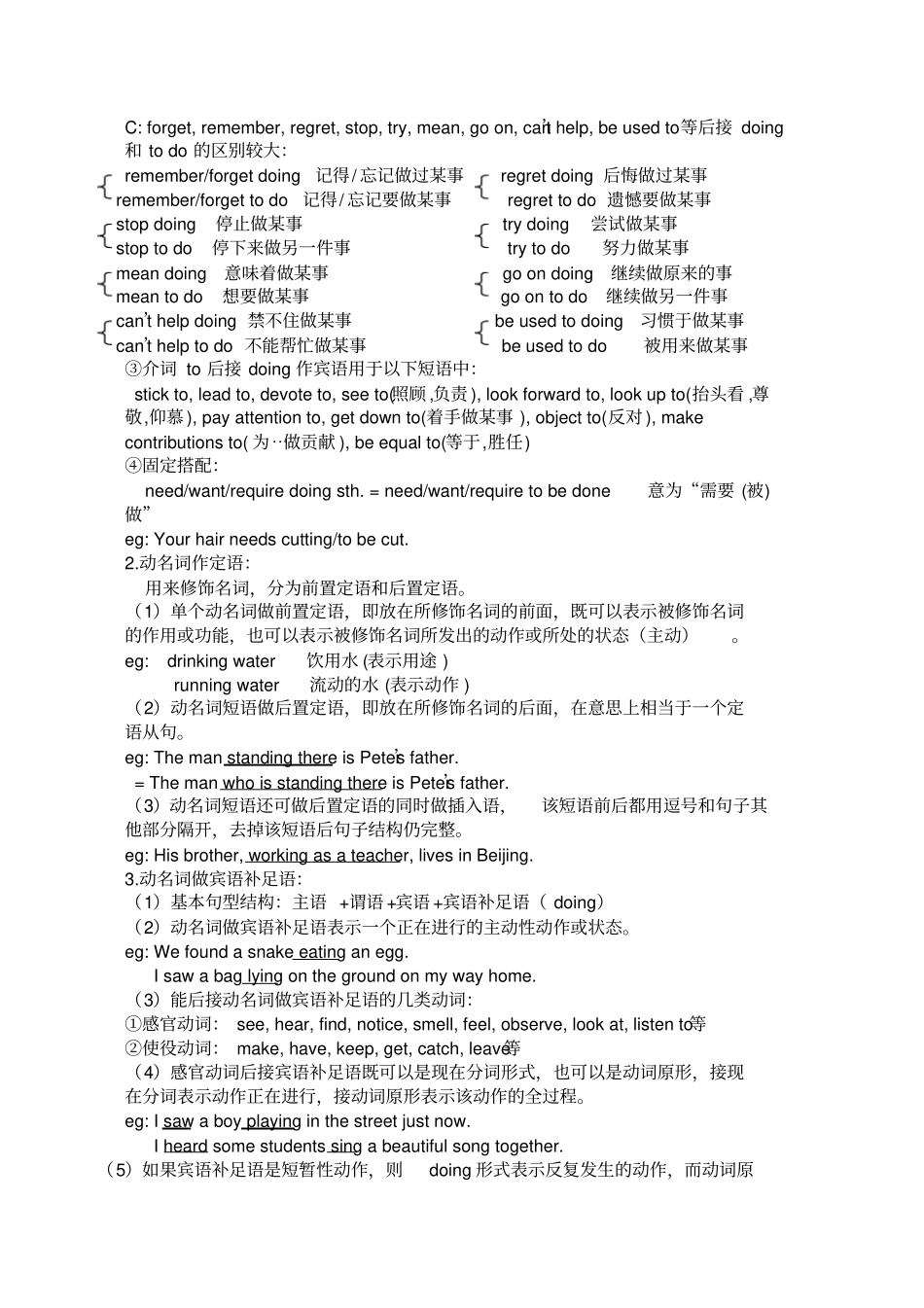 现在分词用法总结_第2页