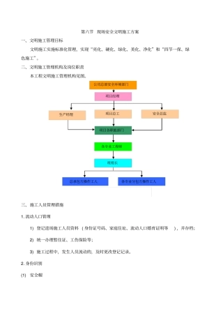现场安全文明施工方案76716