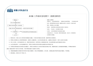现场应急处置卡A106最终版