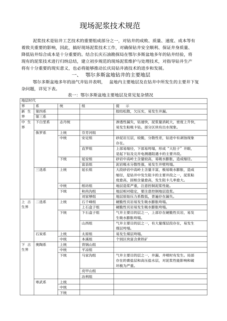 现场泥浆技术规范_第1页