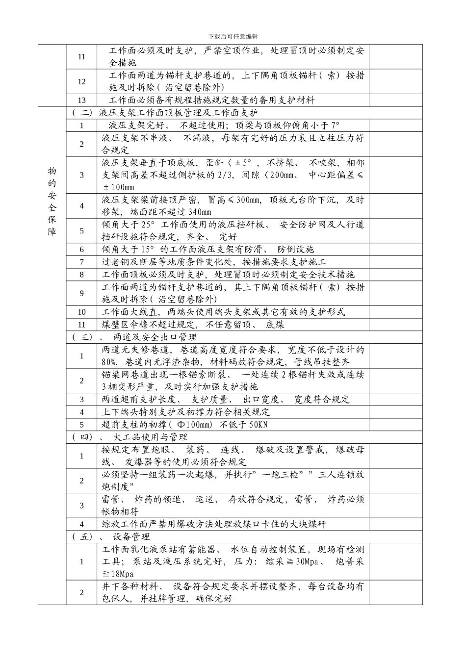 徐煤集团公司安全评估标准模板_第2页