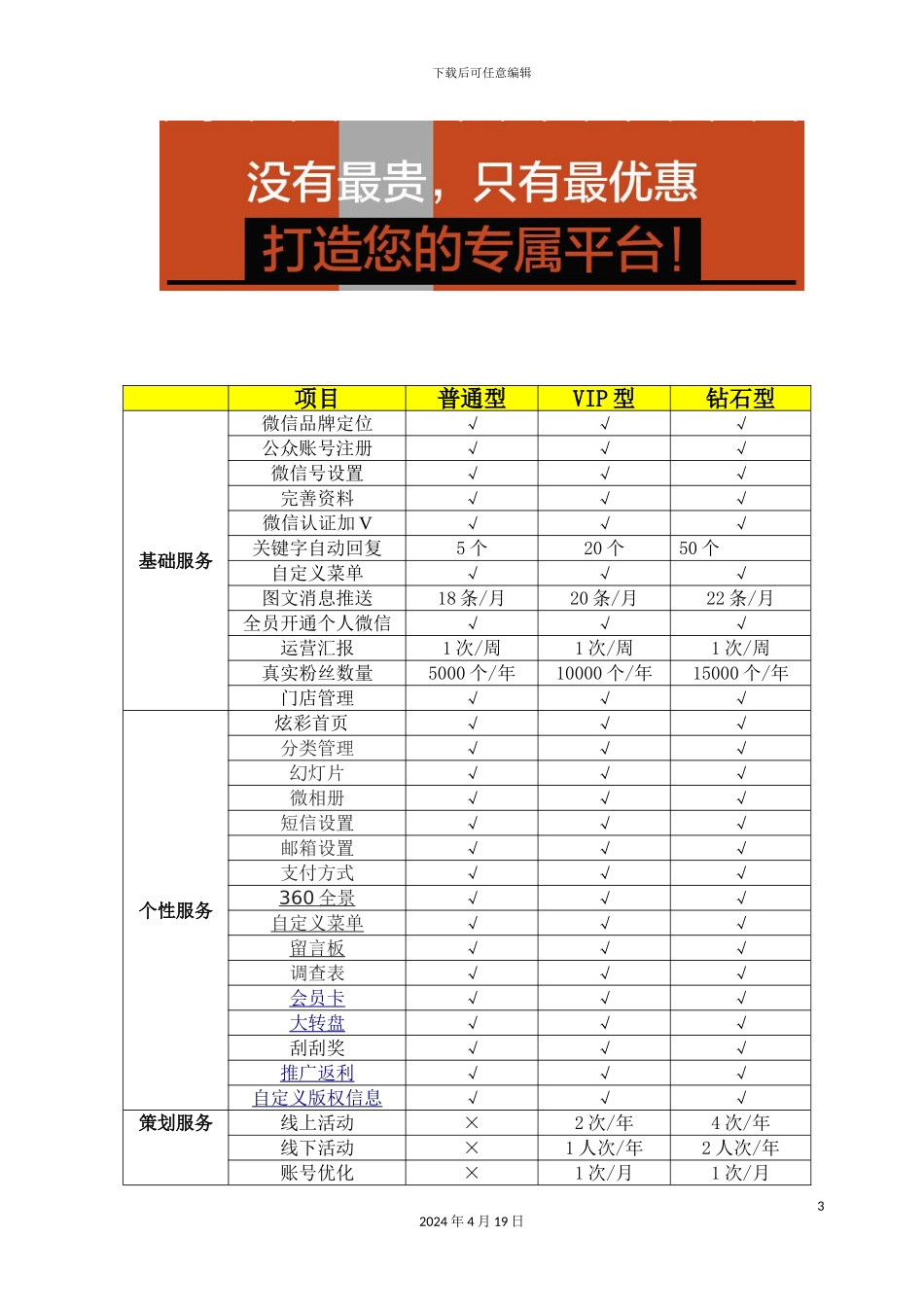 微信代运营托管方案胡涂老师_第3页