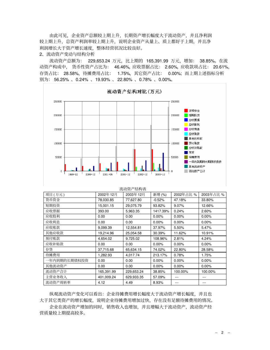 现金流量状况分析报告_第2页