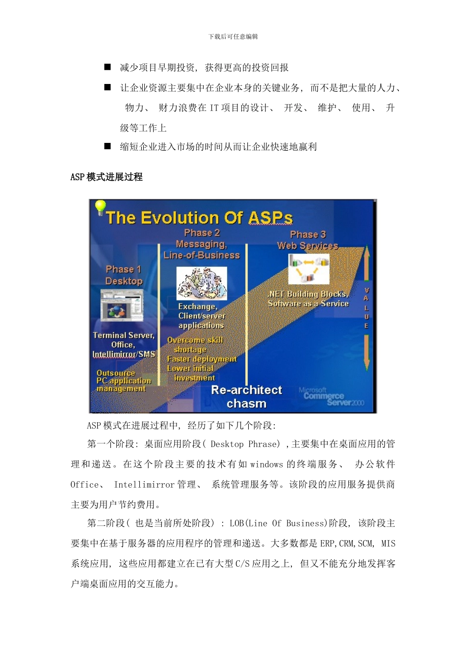 微软CommerceServer应用服务提供商ASP解决方案样本_第3页